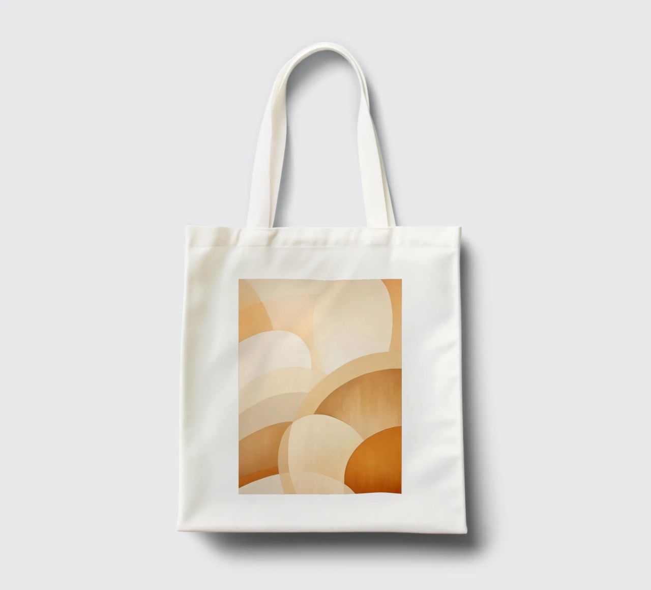 Astratto in colori tenui borsa in juta da Imagine