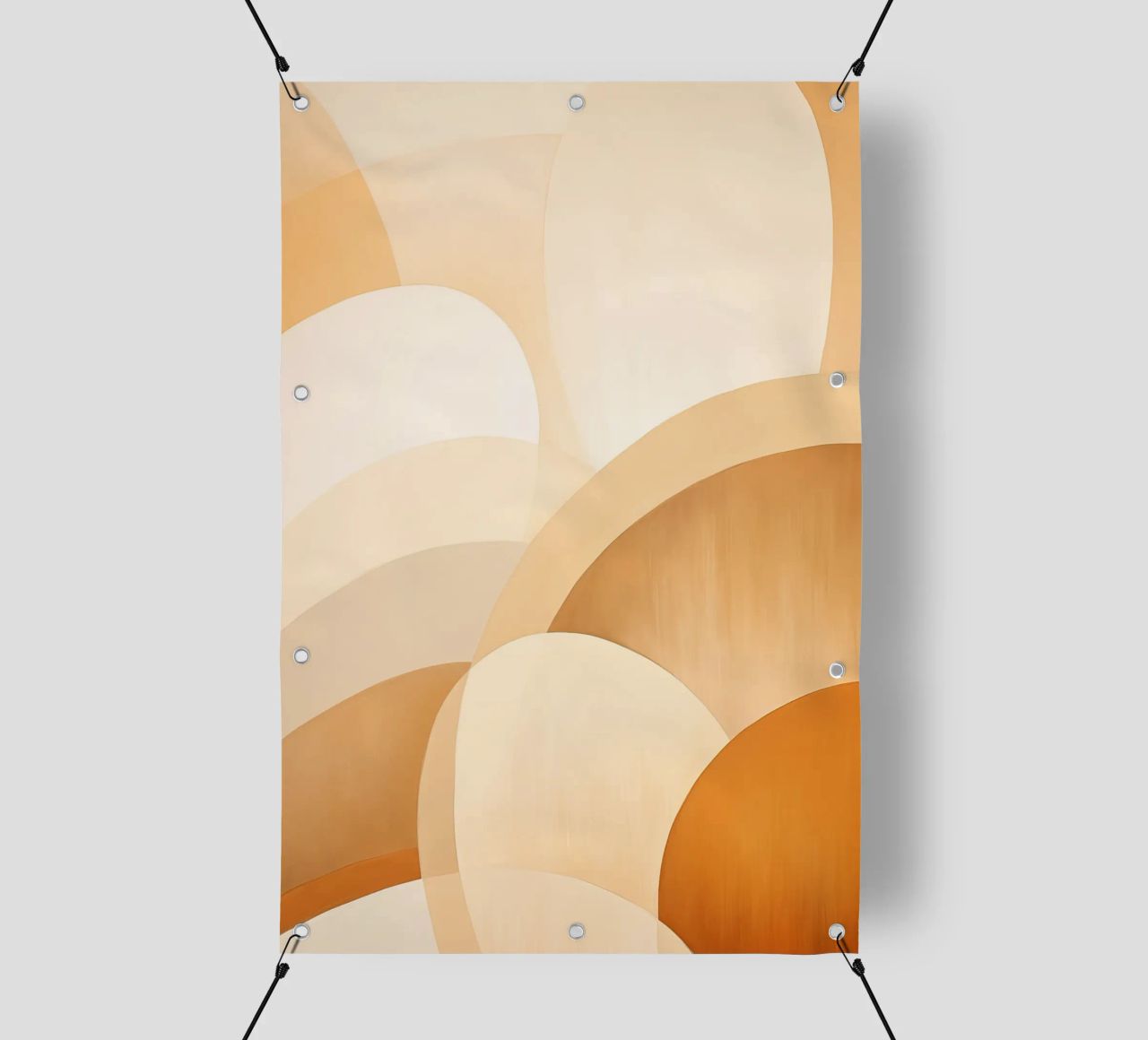 Astratto in colori tenui telo in pvc da Imagine