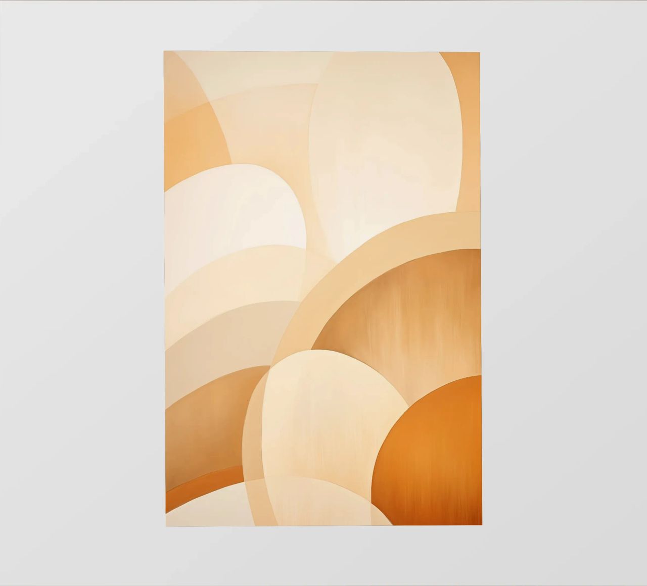 Astratto in colori tenui telo in pvc da Imagine