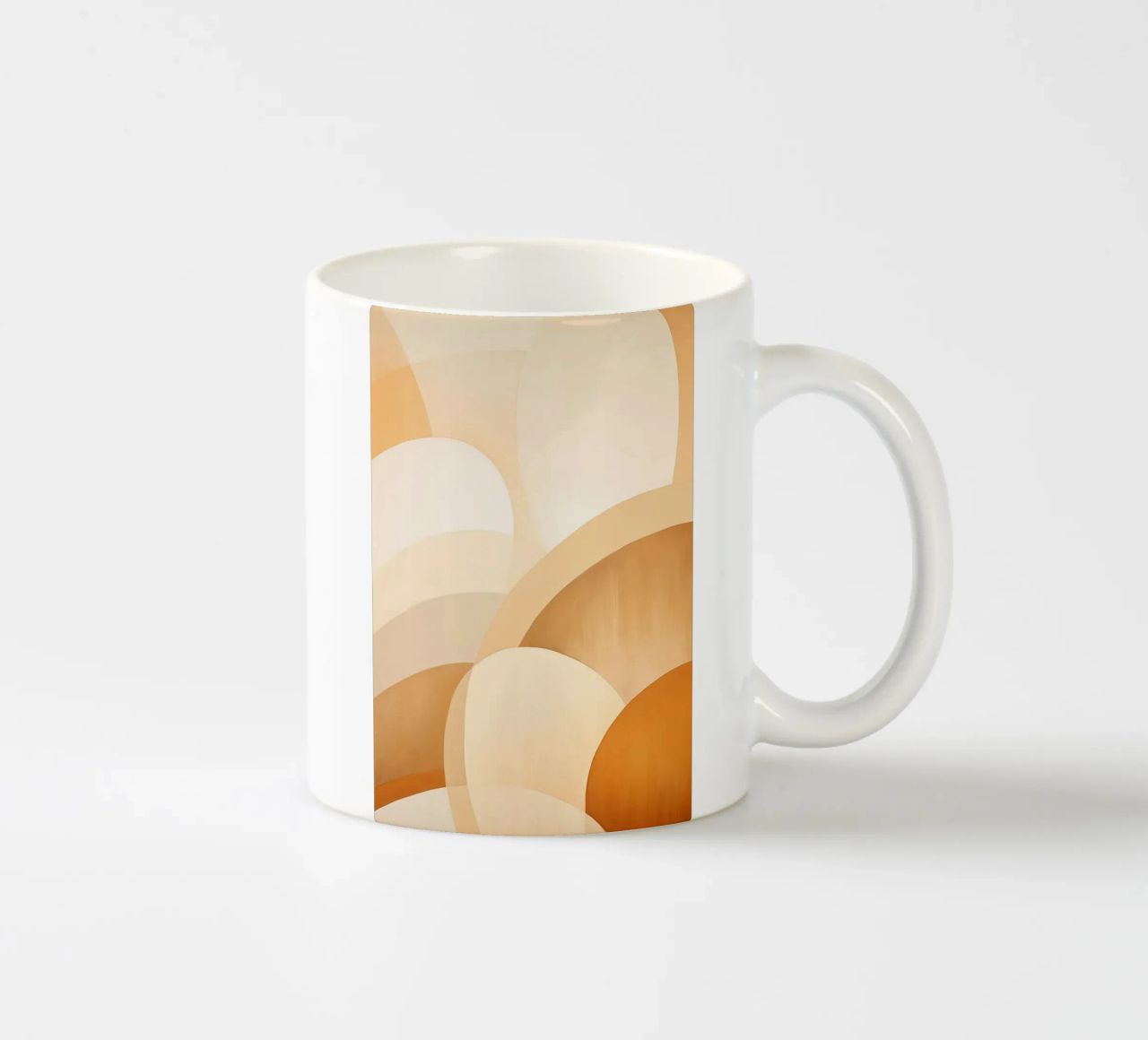 Astratto in colori tenui tazza in ceramica da Imagine
