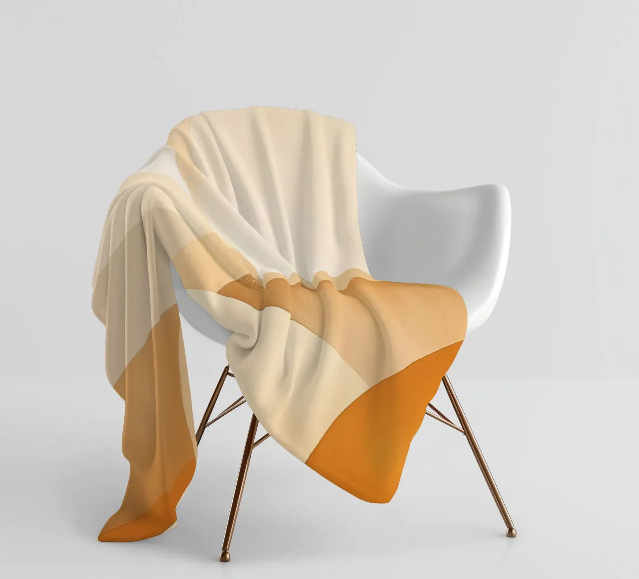 Astratto in colori tenui coperta in pile da Imagine