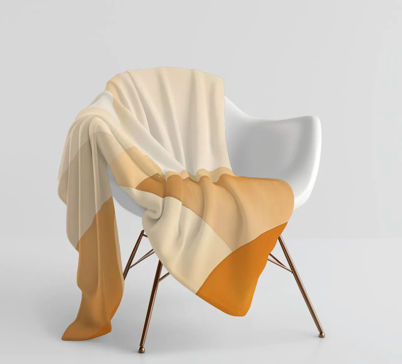 Astratto in colori tenui coperta in pile da Imagine