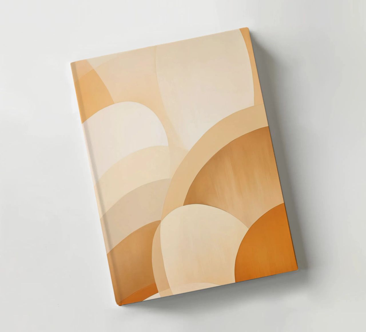 Abstract in soft colours notebook by Imagine
