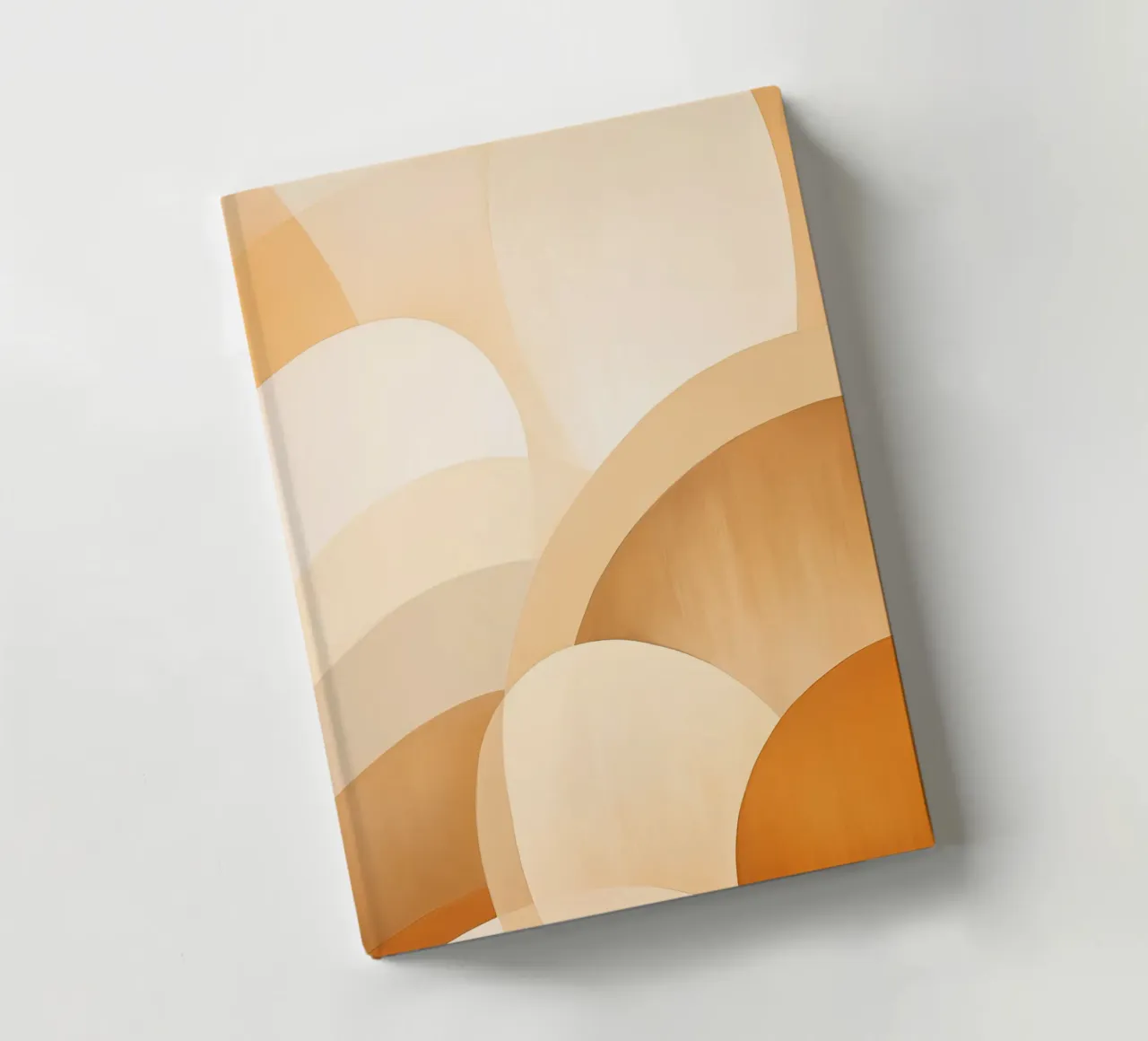 Abstrakt in sanften Farben Notizbuch von Imagine
