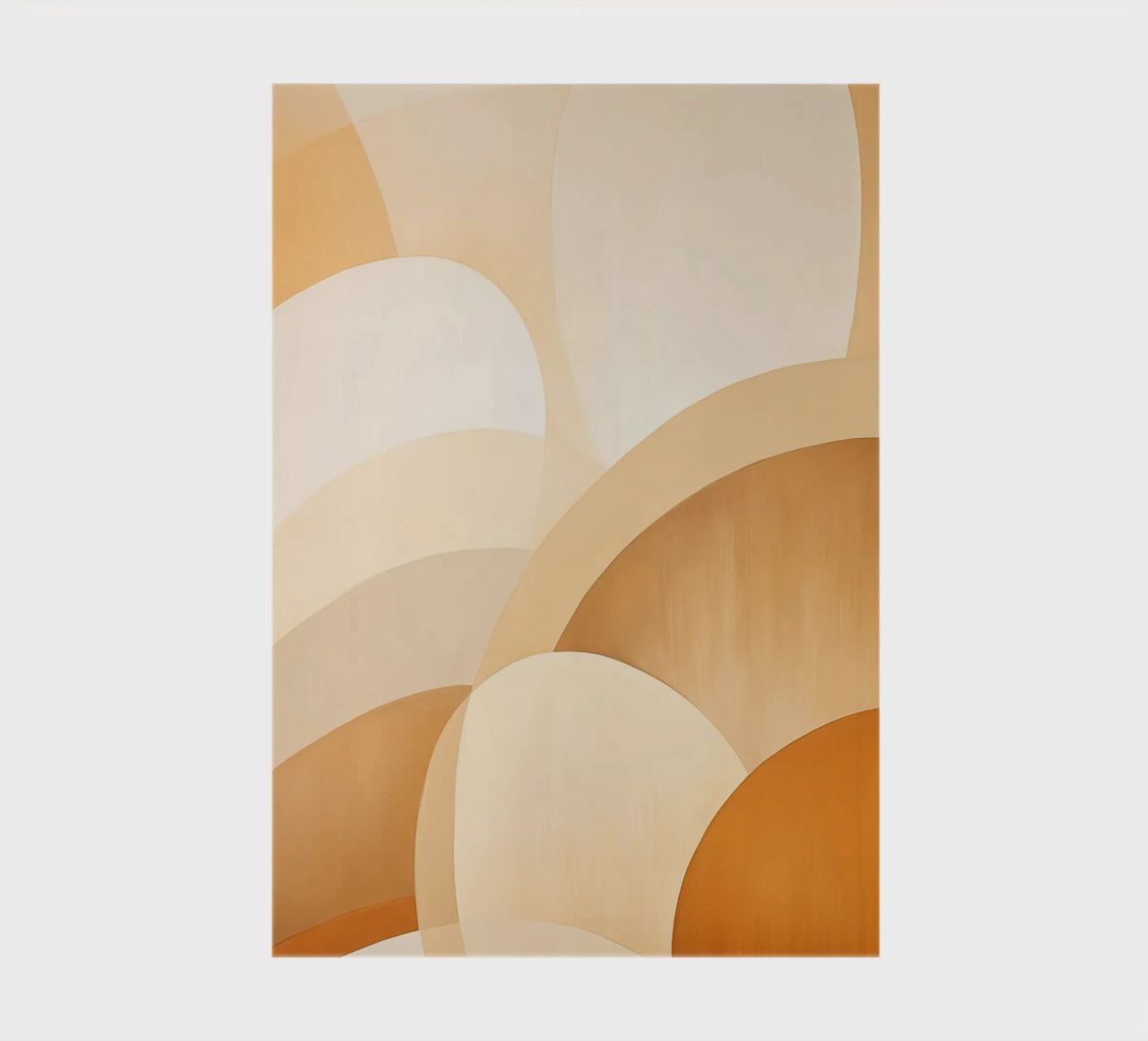Abstract in soft colours notebook by Imagine