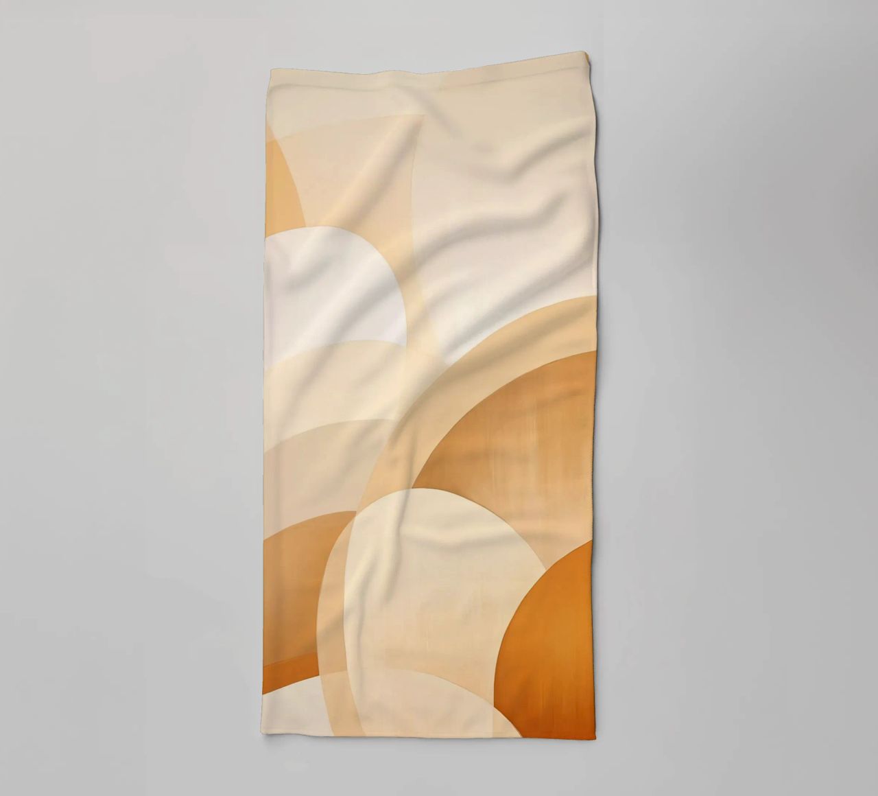 Abstract in soft colours towel by Imagine