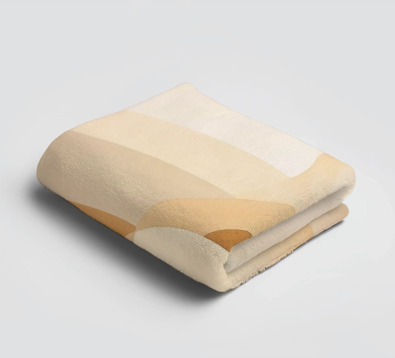 Abstract in soft colours towel by Imagine