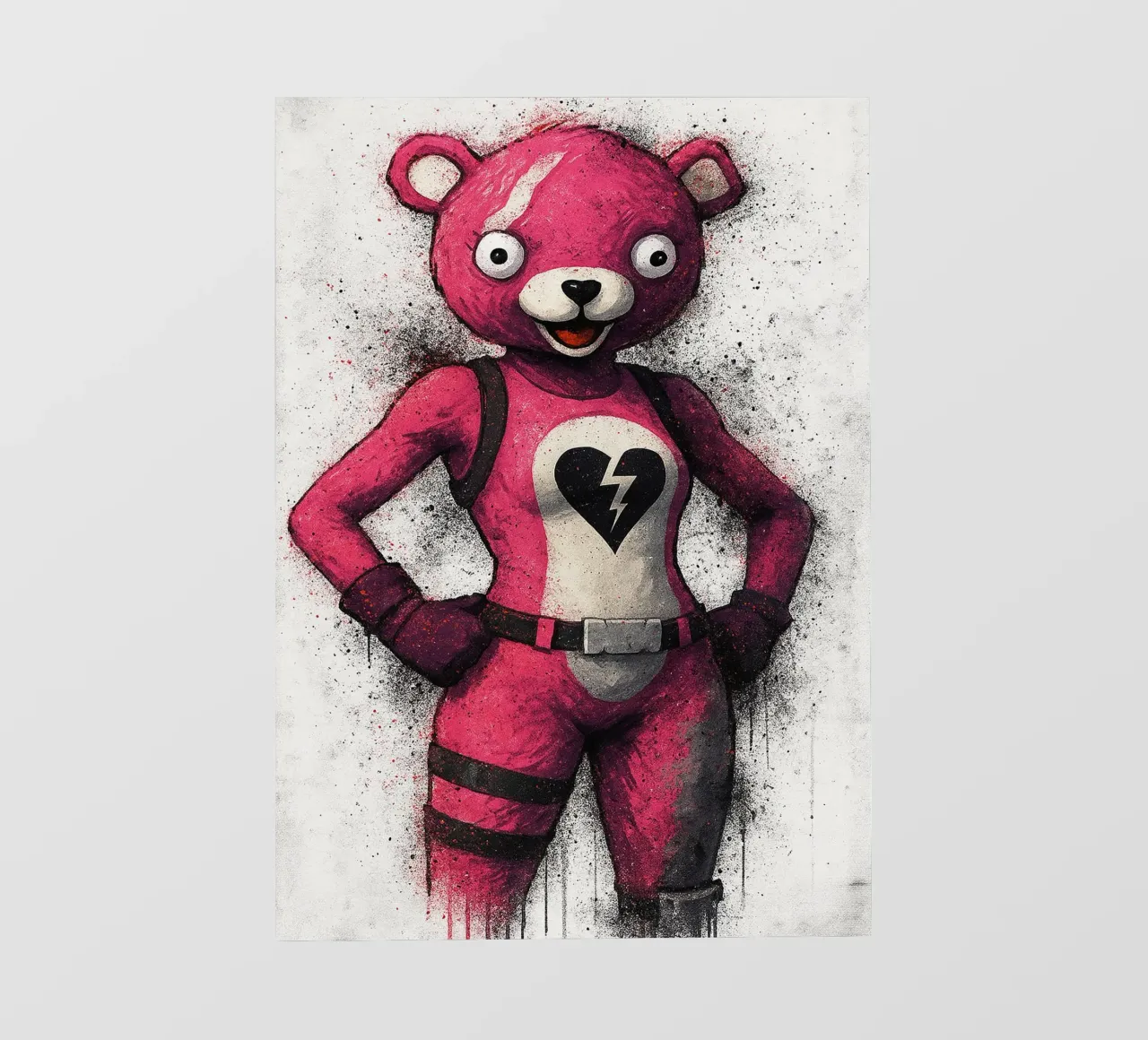 Fortnite cuddle telo in pvc da FreeArtStudio