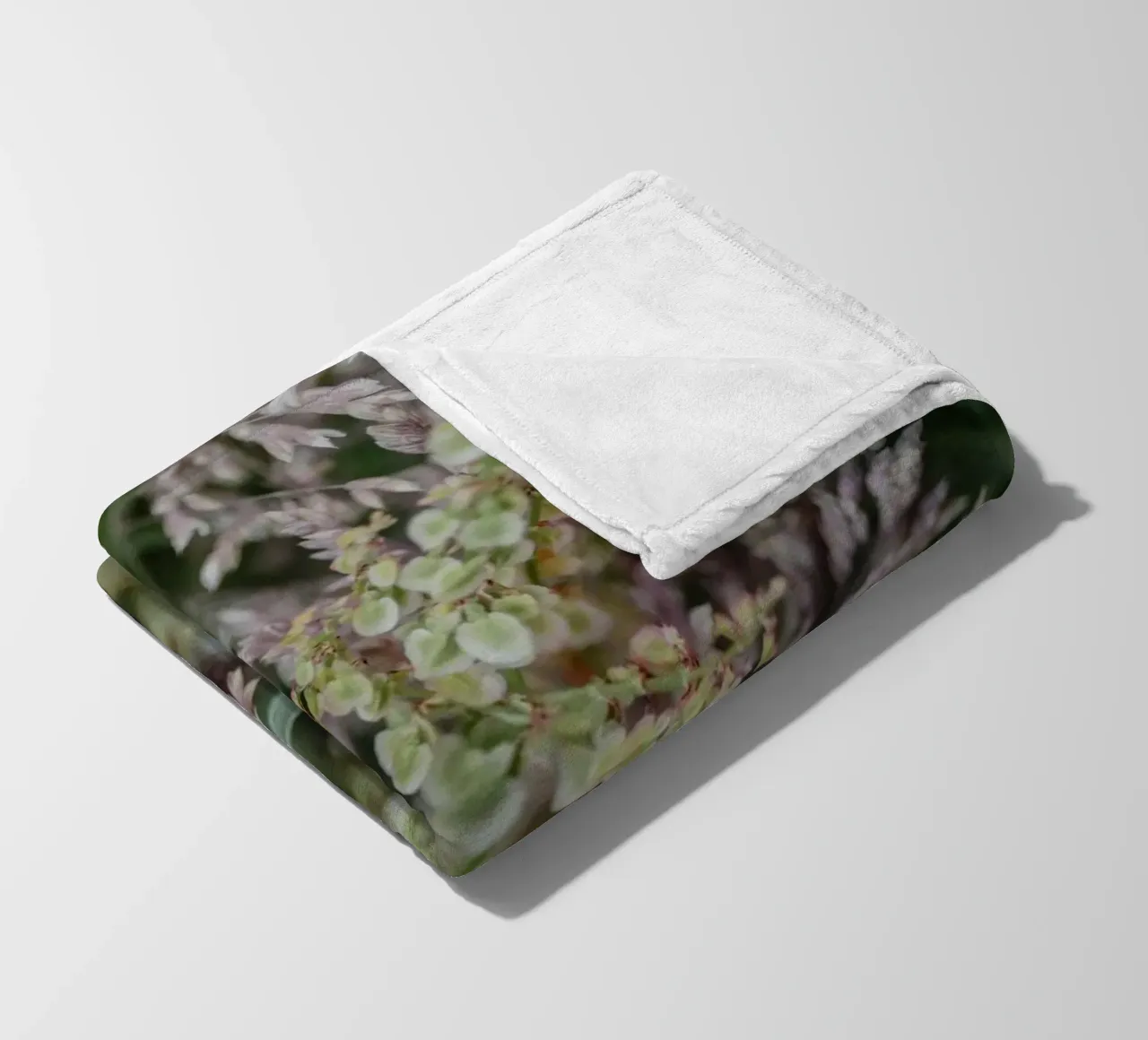 Eleganza artistica floreale Boho coperta in pile da Carinaprint