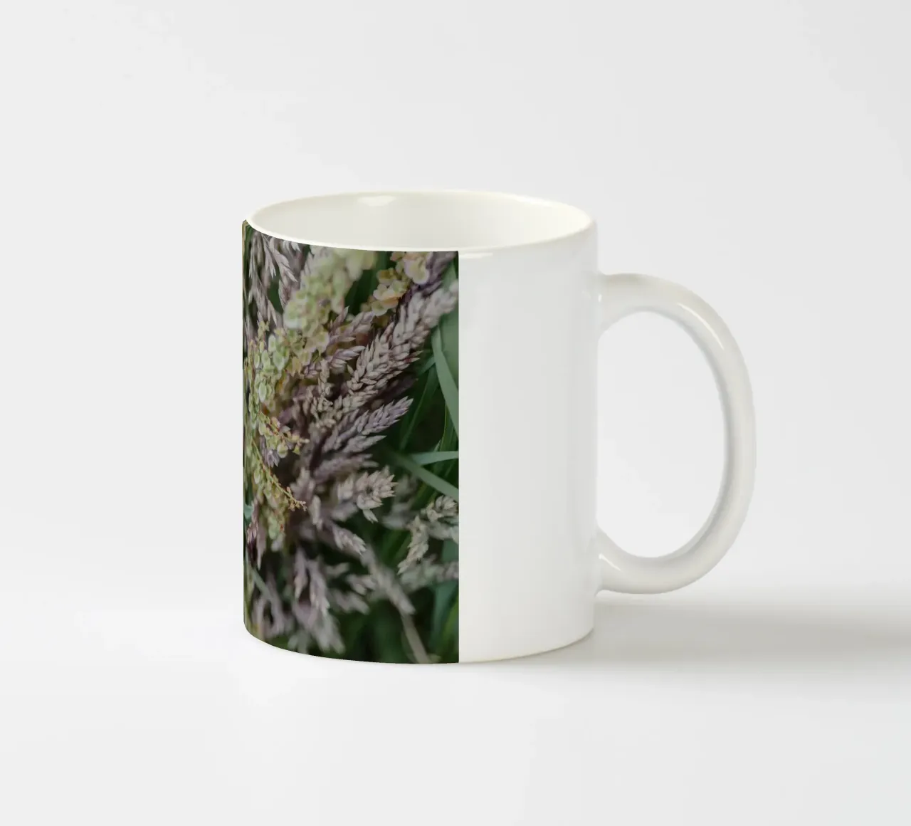 Boho bloemsierkunst elegantie keramische mok van Carinaprint