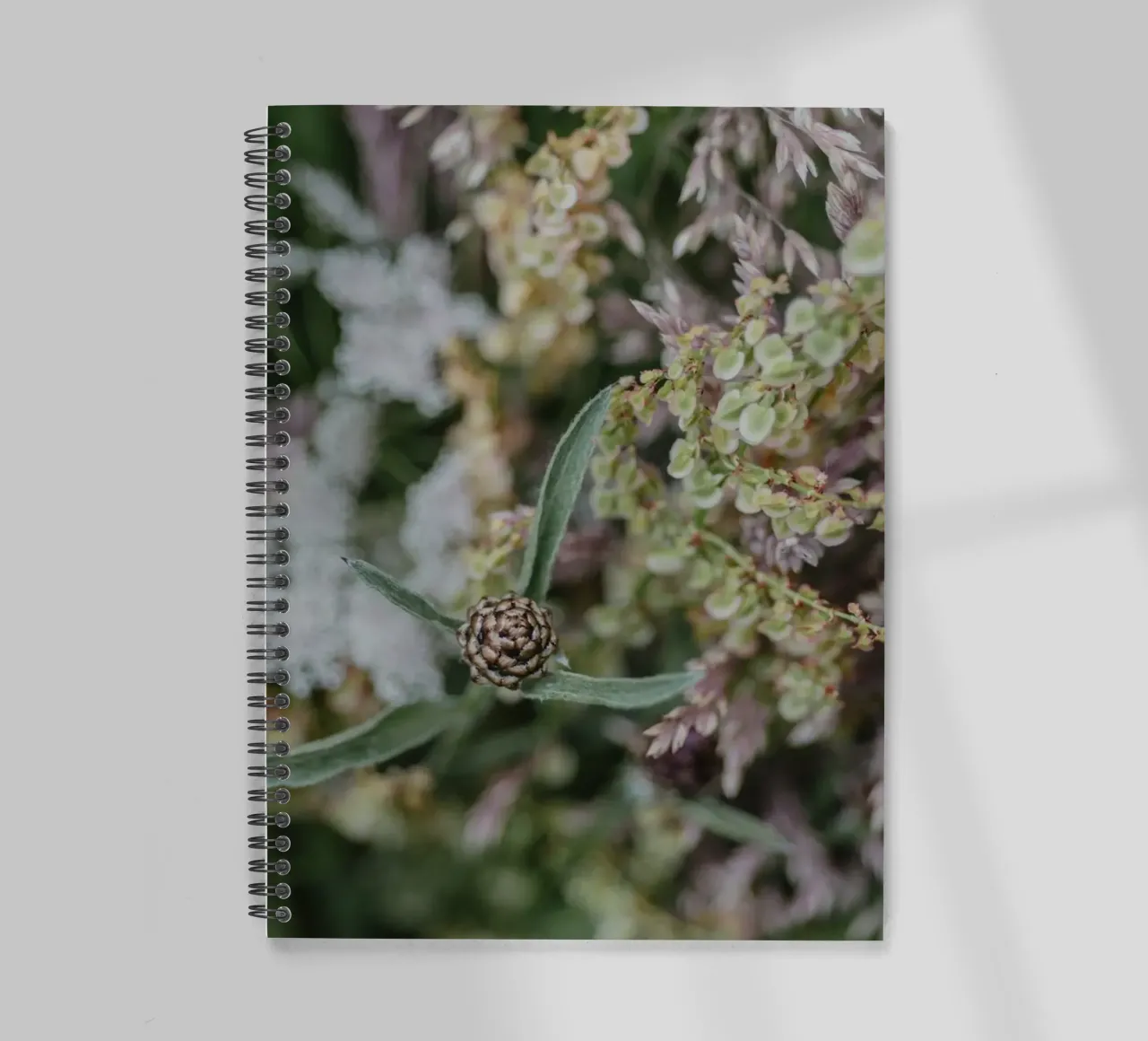Boho floral art elegance spiral notebook by Carinaprint