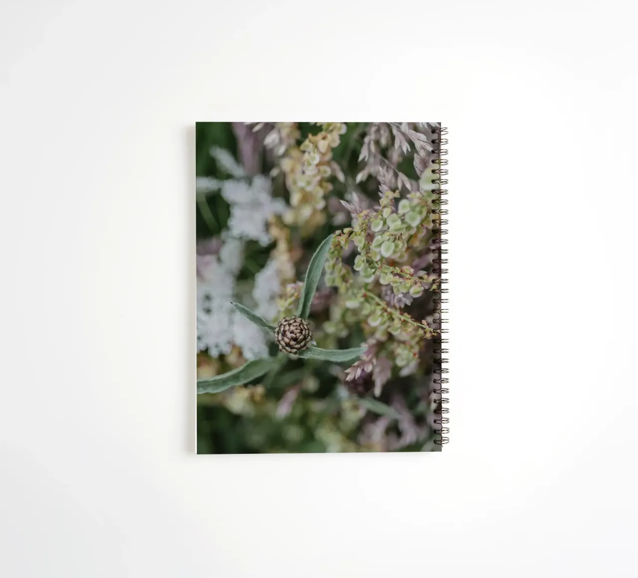 Boho floral art elegance spiral notebook by Carinaprint