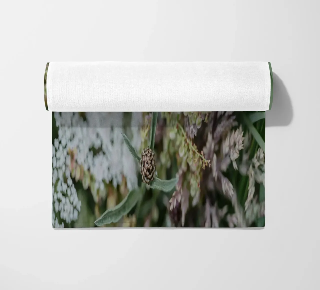 Eleganza artistica floreale Boho telo mare da Carinaprint
