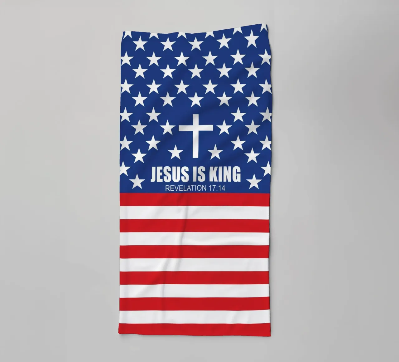 Patriotic christian in American Flag for Men Dad Father asciugamano da bagno da Guiarts