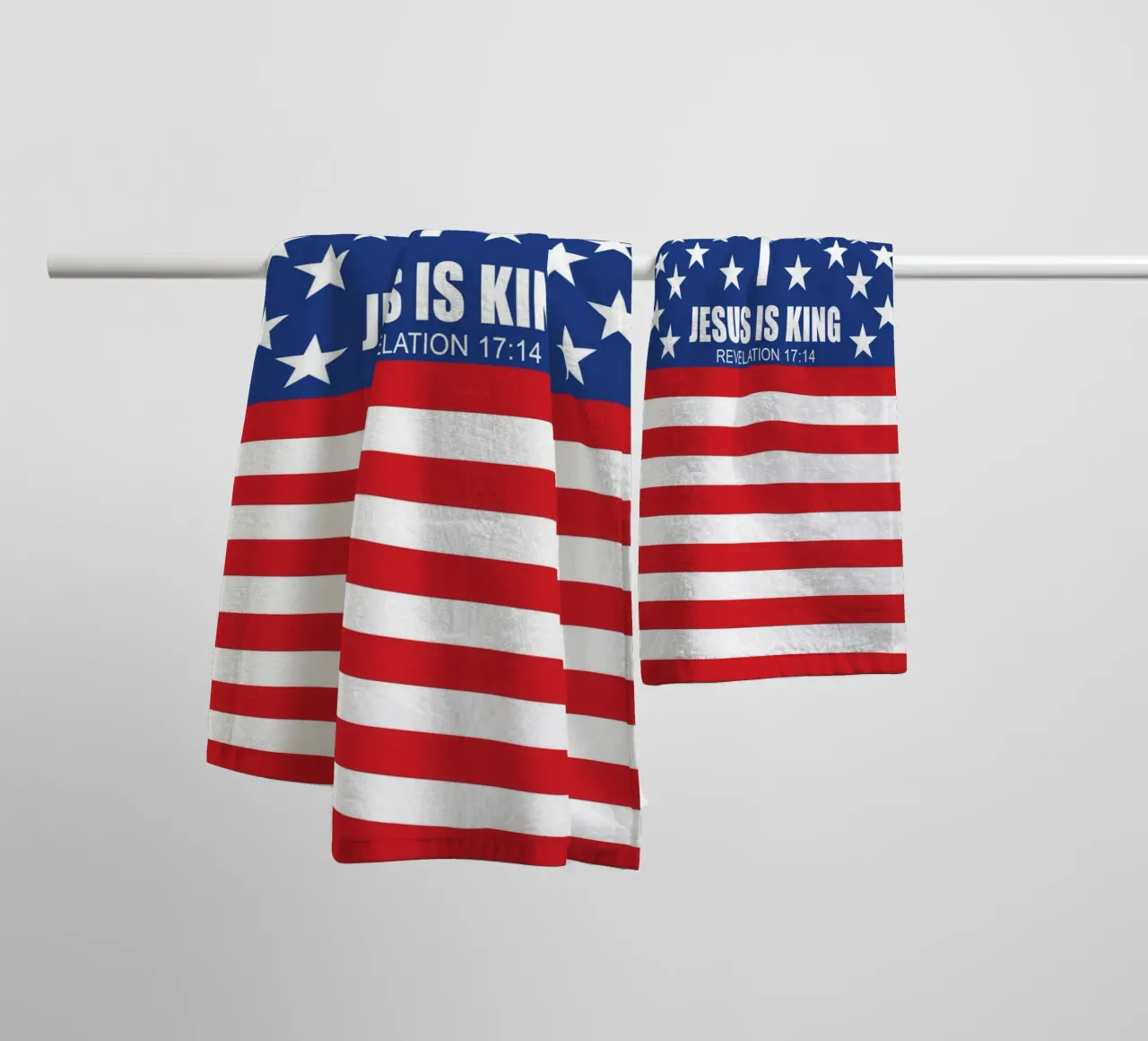 Patriotic christian in American Flag for Men Dad Father asciugamano da bagno da Guiarts