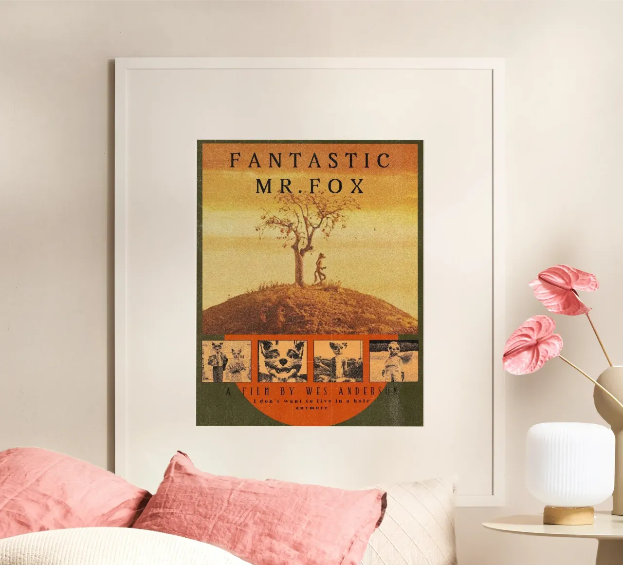 Der phantastische Herr Fuchs Poster von Alex happy shop