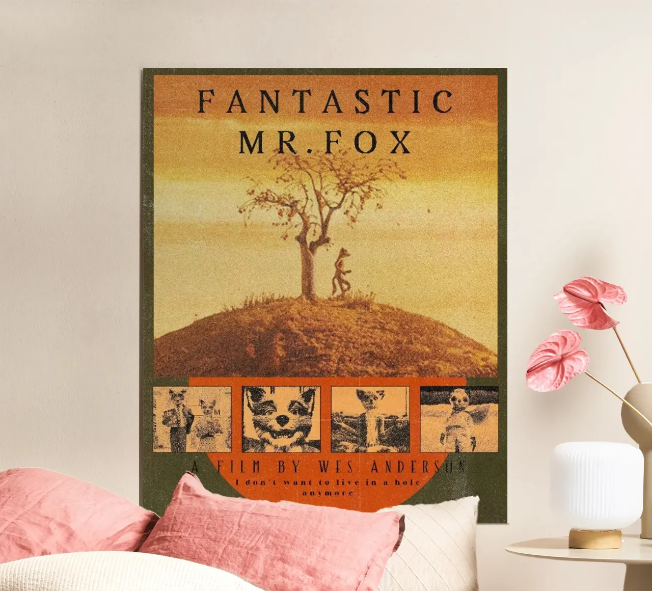 Der phantastische Herr Fuchs Poster von Alex happy shop