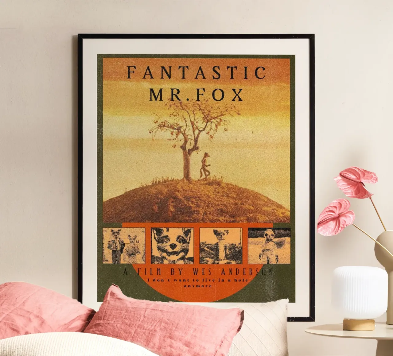 Der phantastische Herr Fuchs Poster von Alex happy shop