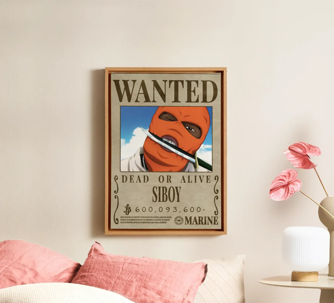 Gezocht Siboy canvas met Baklijst van Collins Shop