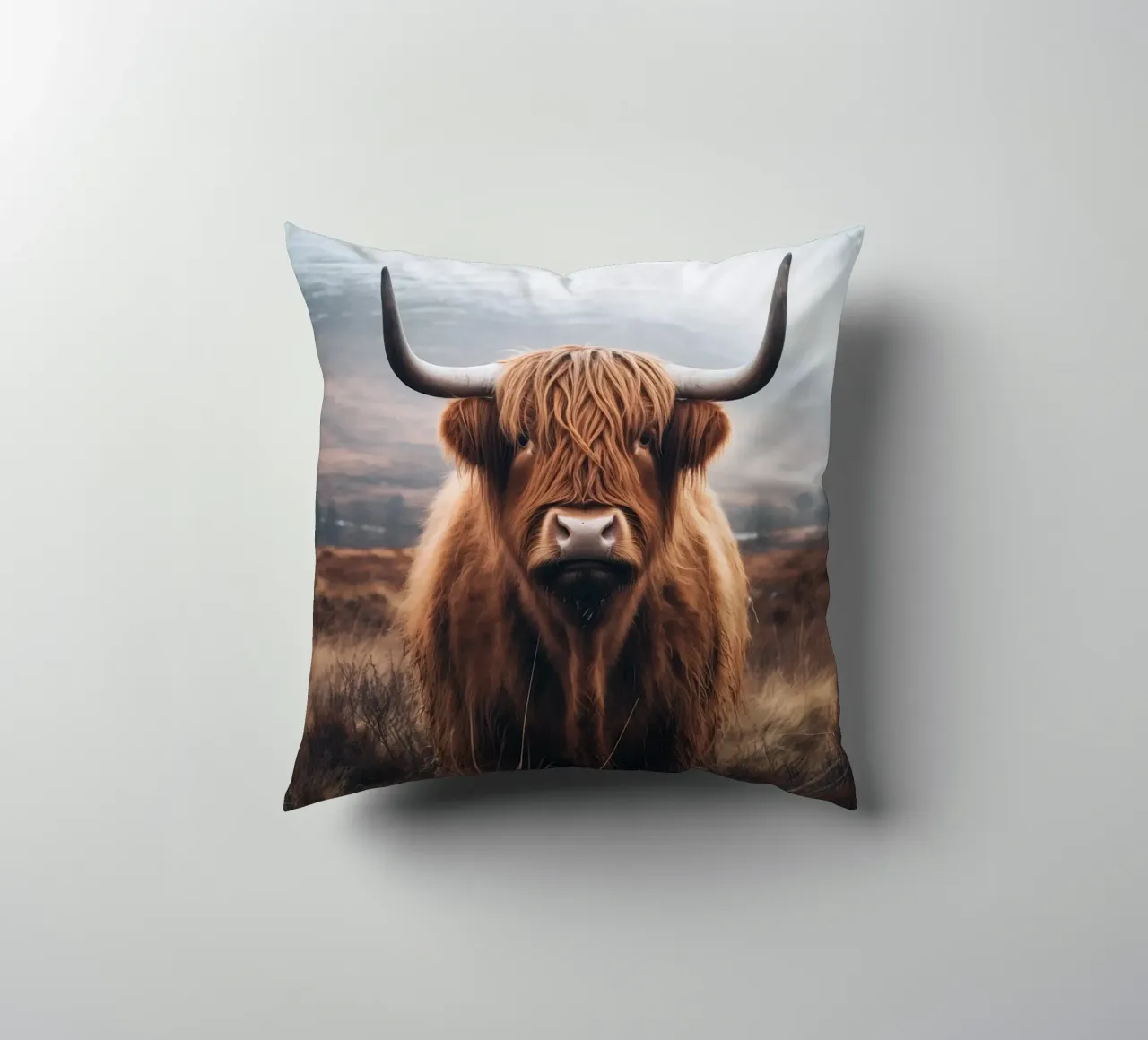 Highlander scozzese cuscino da Imagine