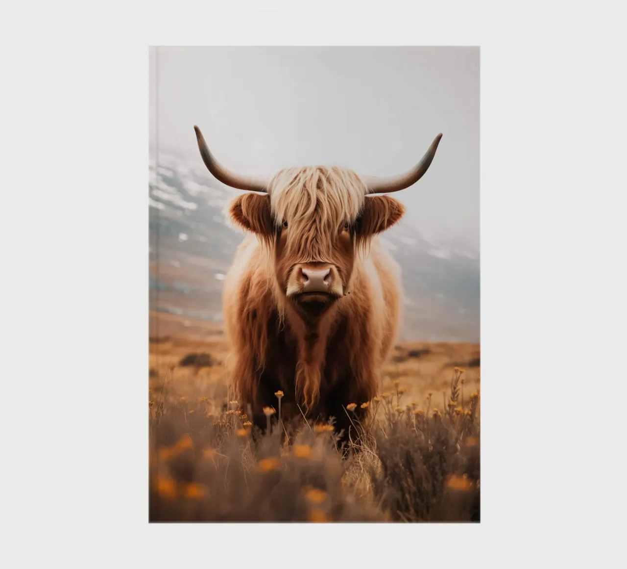 Scottish highlander notebook by Imagine