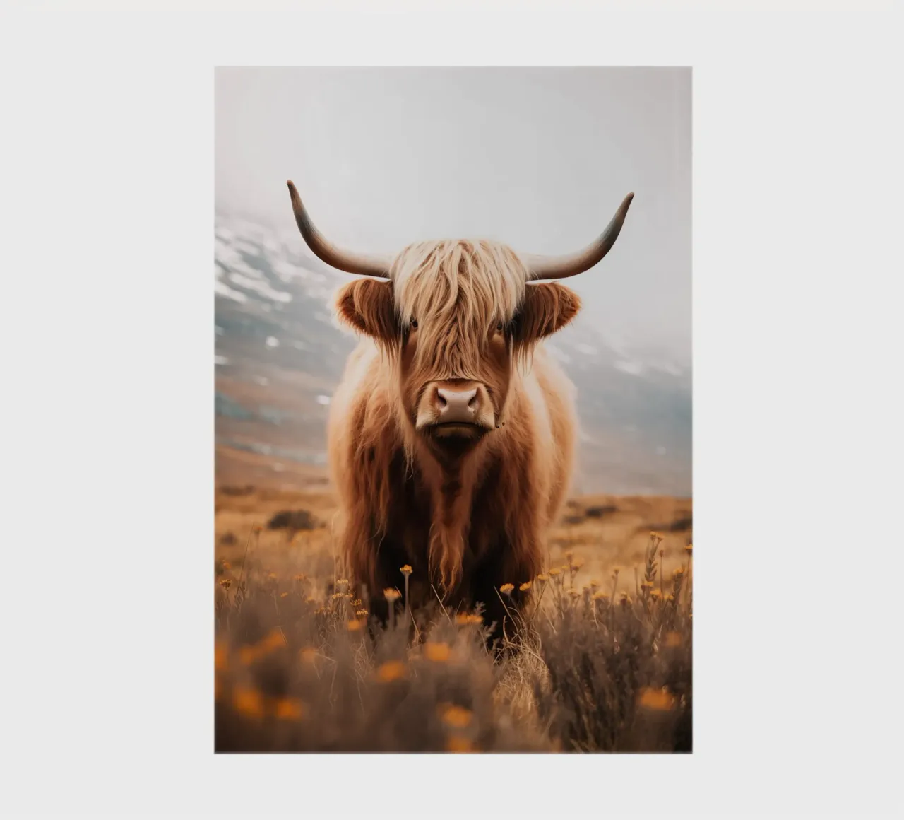 Scottish highlander notebook by Imagine