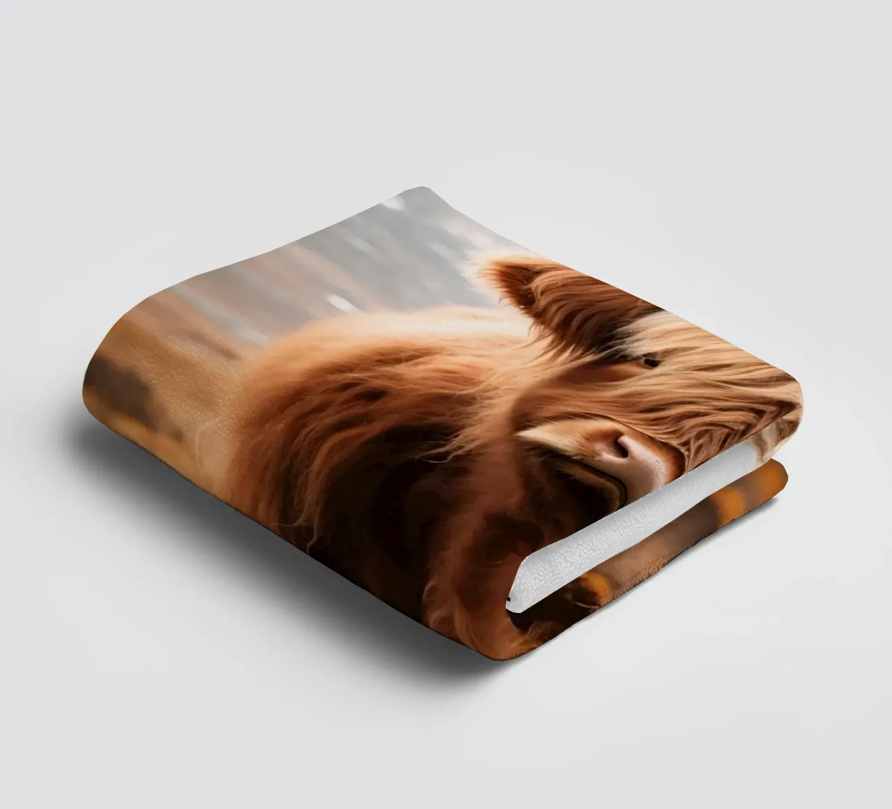 Highlander scozzese asciugamano da bagno da Imagine