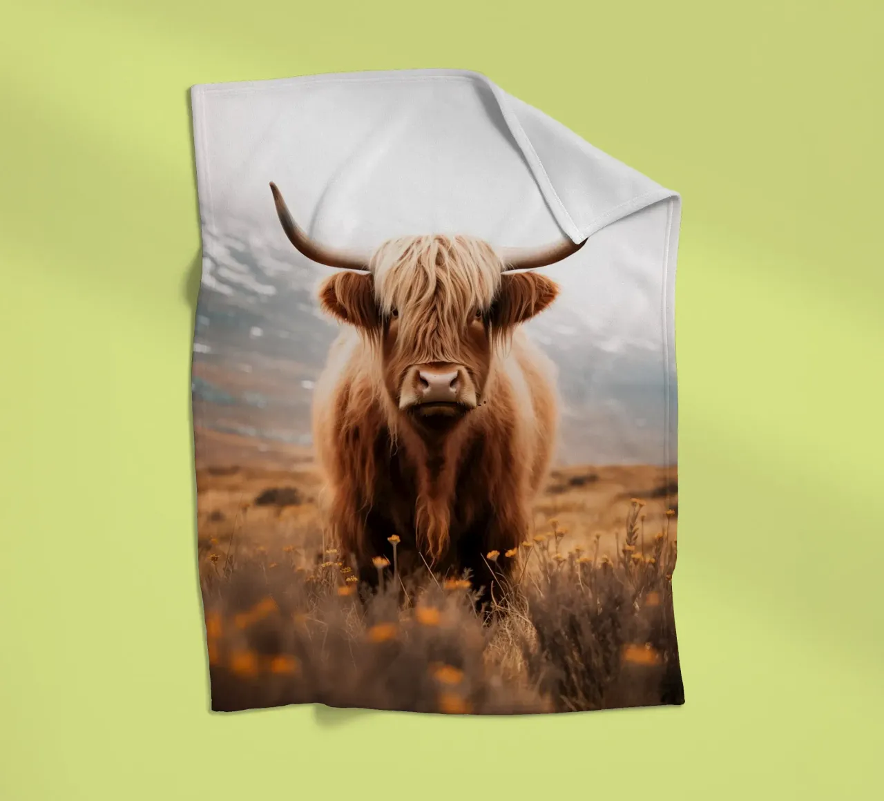 Highlander scozzese coperta in pile da Imagine
