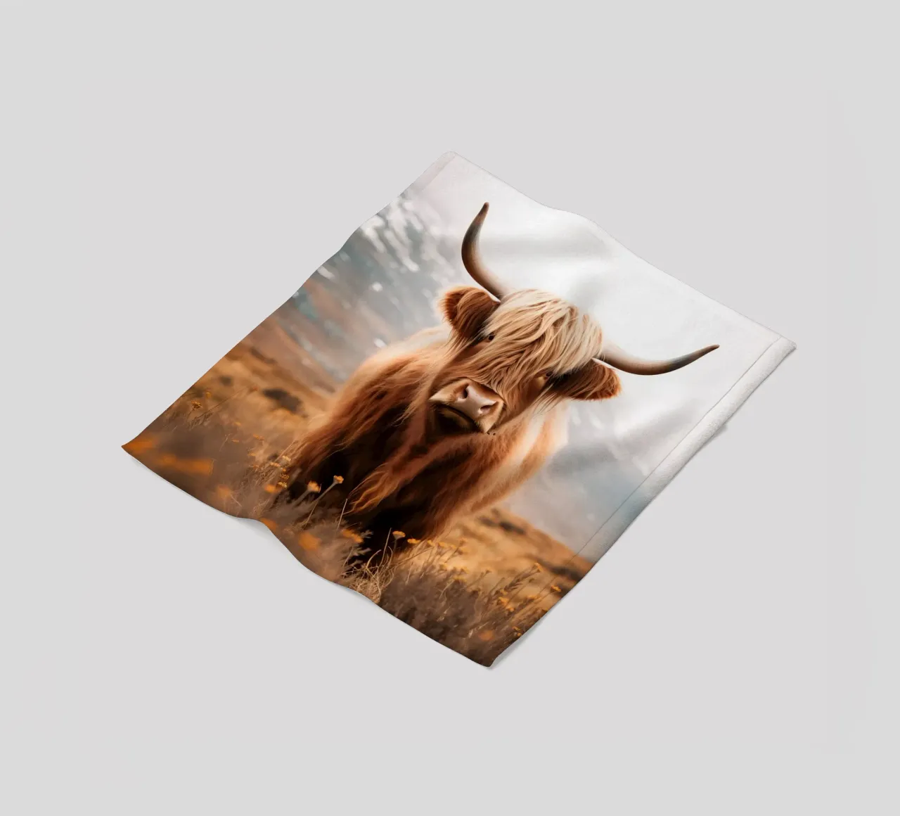 Highlander scozzese coperta in pile da Imagine