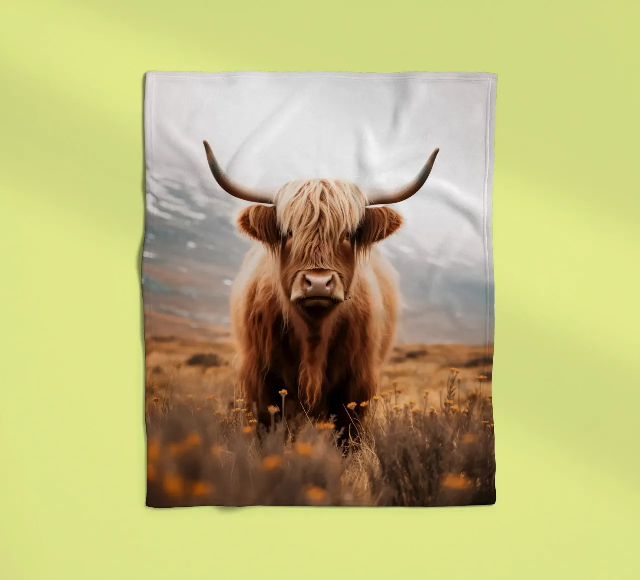 Highlander scozzese coperta in pile da Imagine
