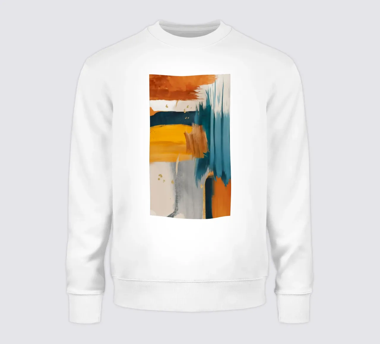 Split Stroke Vibrance sweatshirt by Monarch Arc