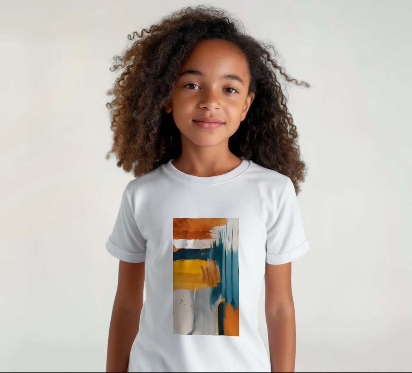 Split Stroke Vibrance Kinder T-Shirt von Monarch Arc