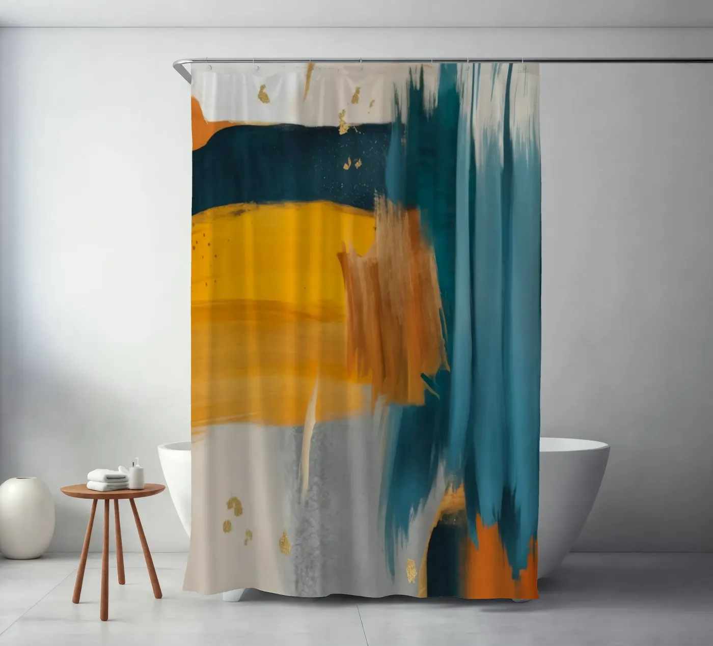 Splitstroke trilling douchegordijn van Monarch Arc