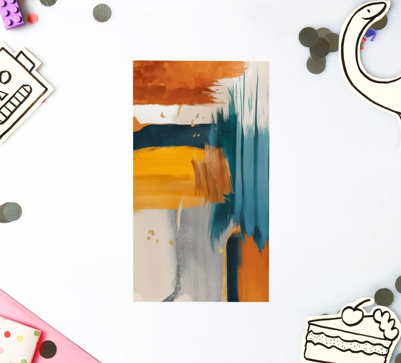 Splitstroke trilling sticker van Monarch Arc