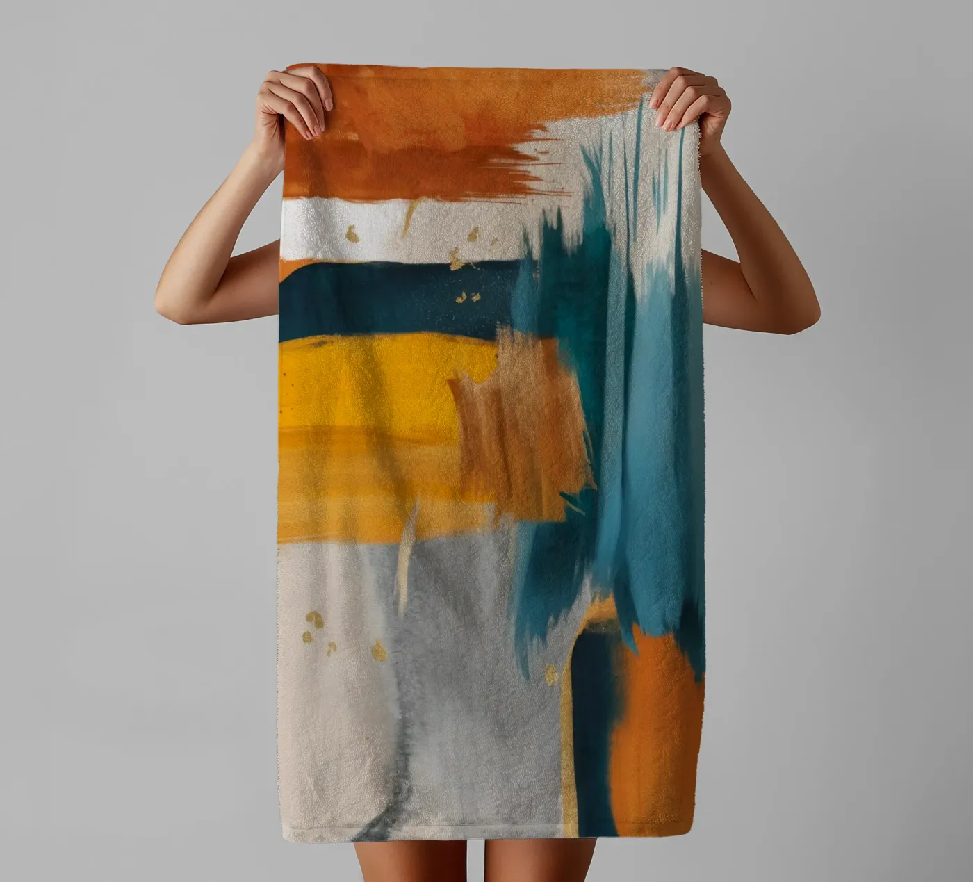 Splitstroke trilling badhanddoek van Monarch Arc