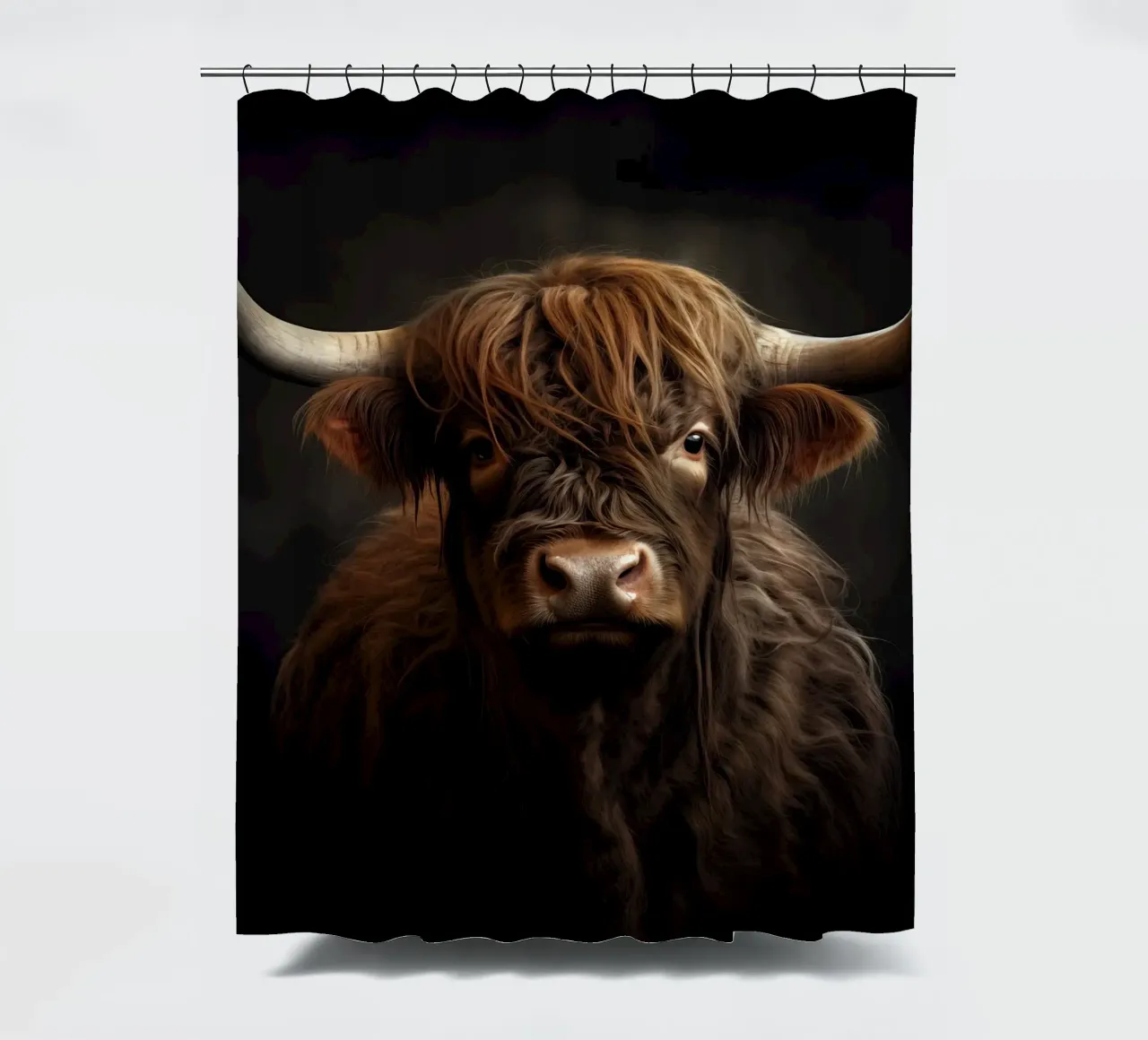 Scottish highlander shower curtain by Imagine