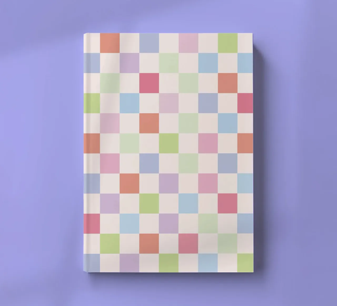 Funky Checkerboard 02 notebook by Paigaam Studio