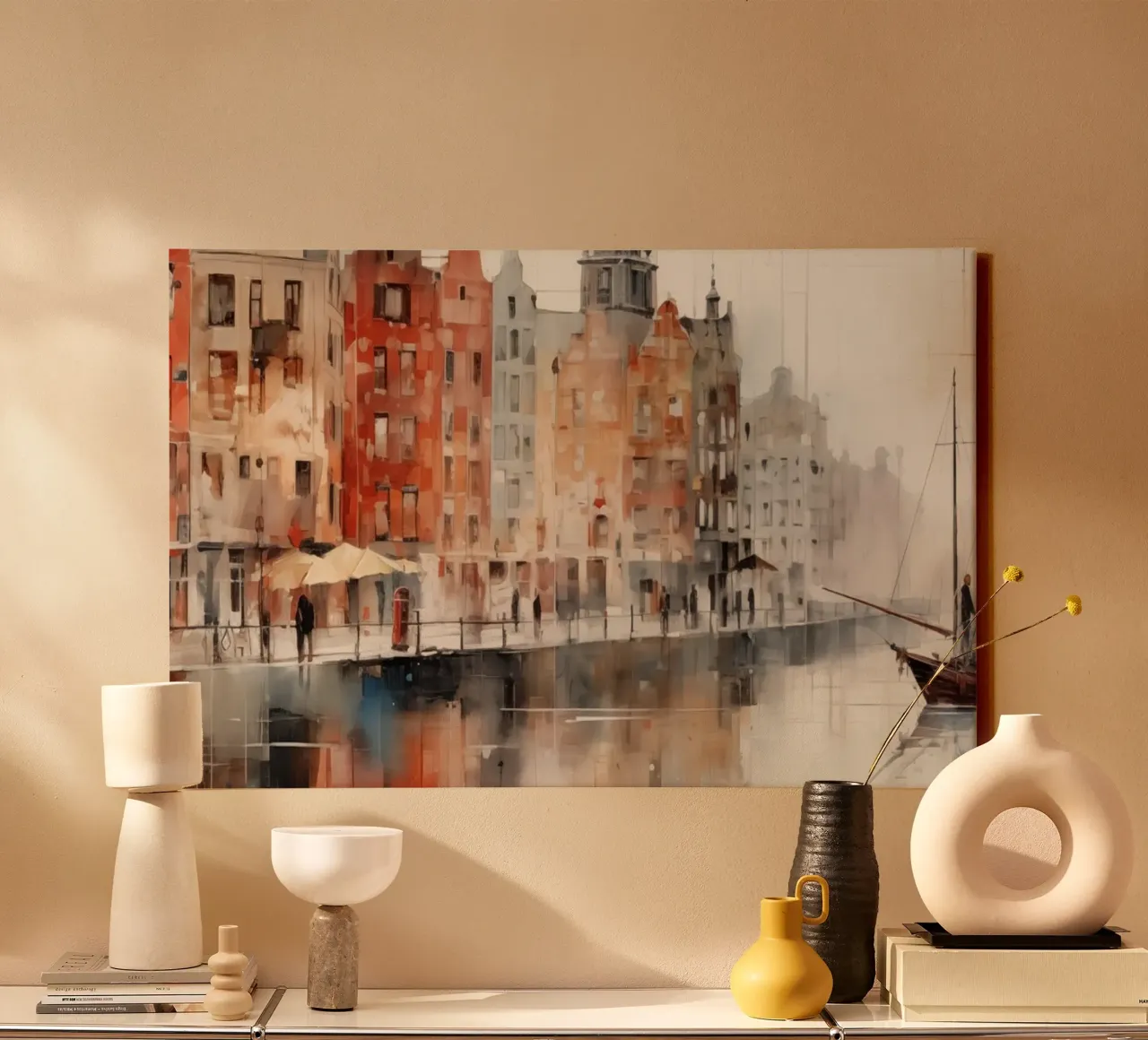 Canalside properties canvas by Imagine