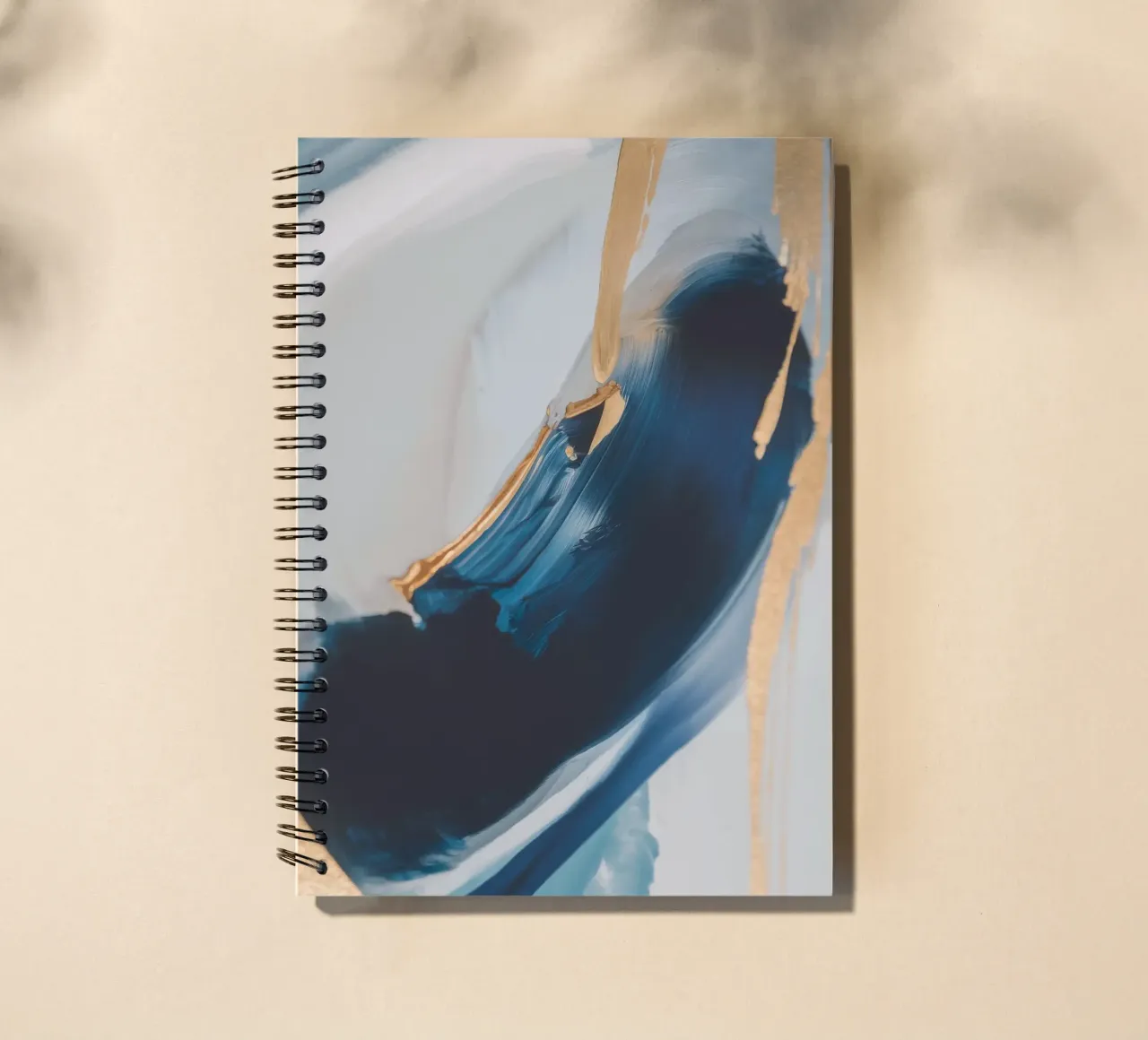 Ink Gold Current spiral notebook by Monarch Arc