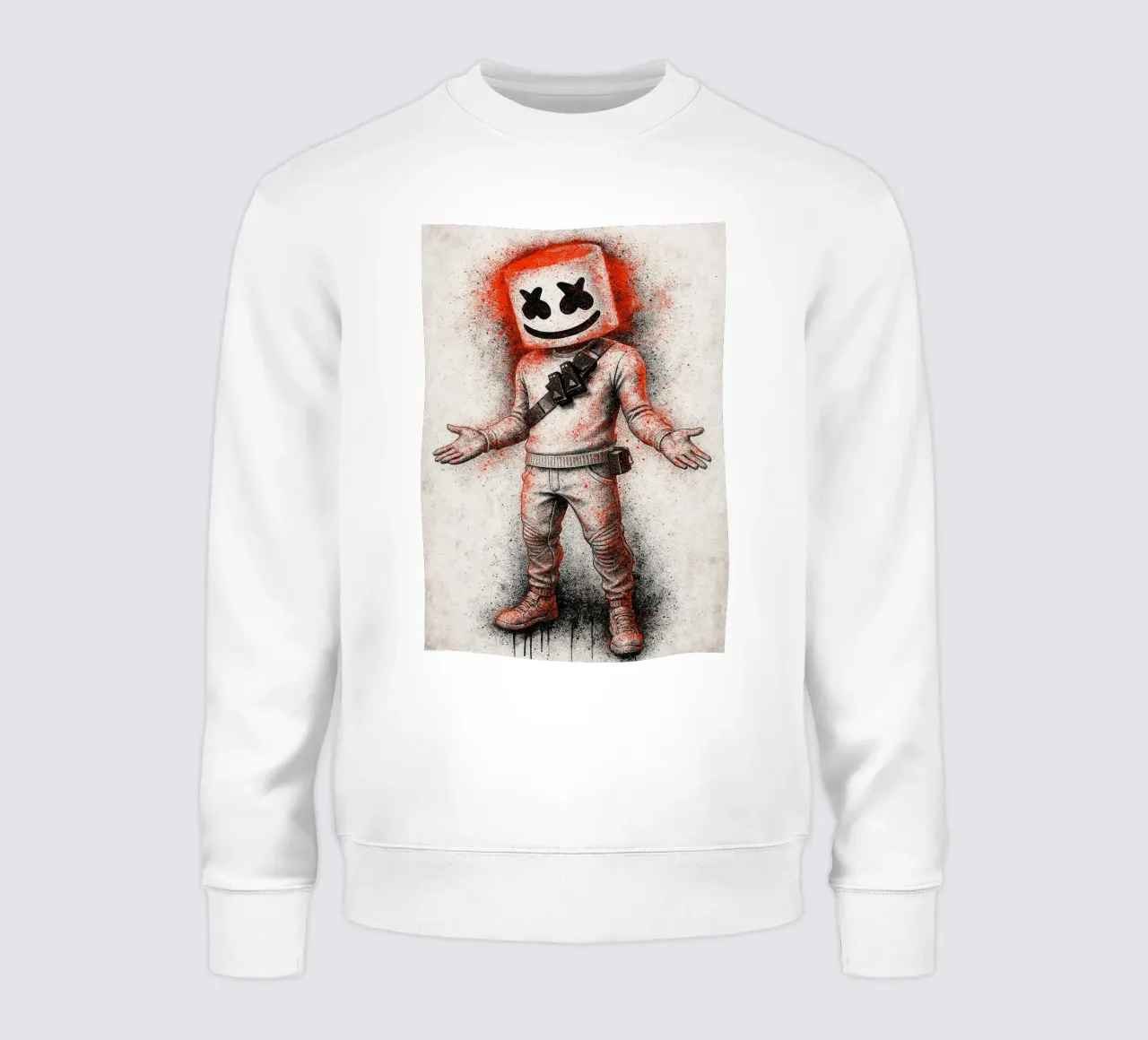 Marshmallow Fortnite felpa da FreeArtStudio