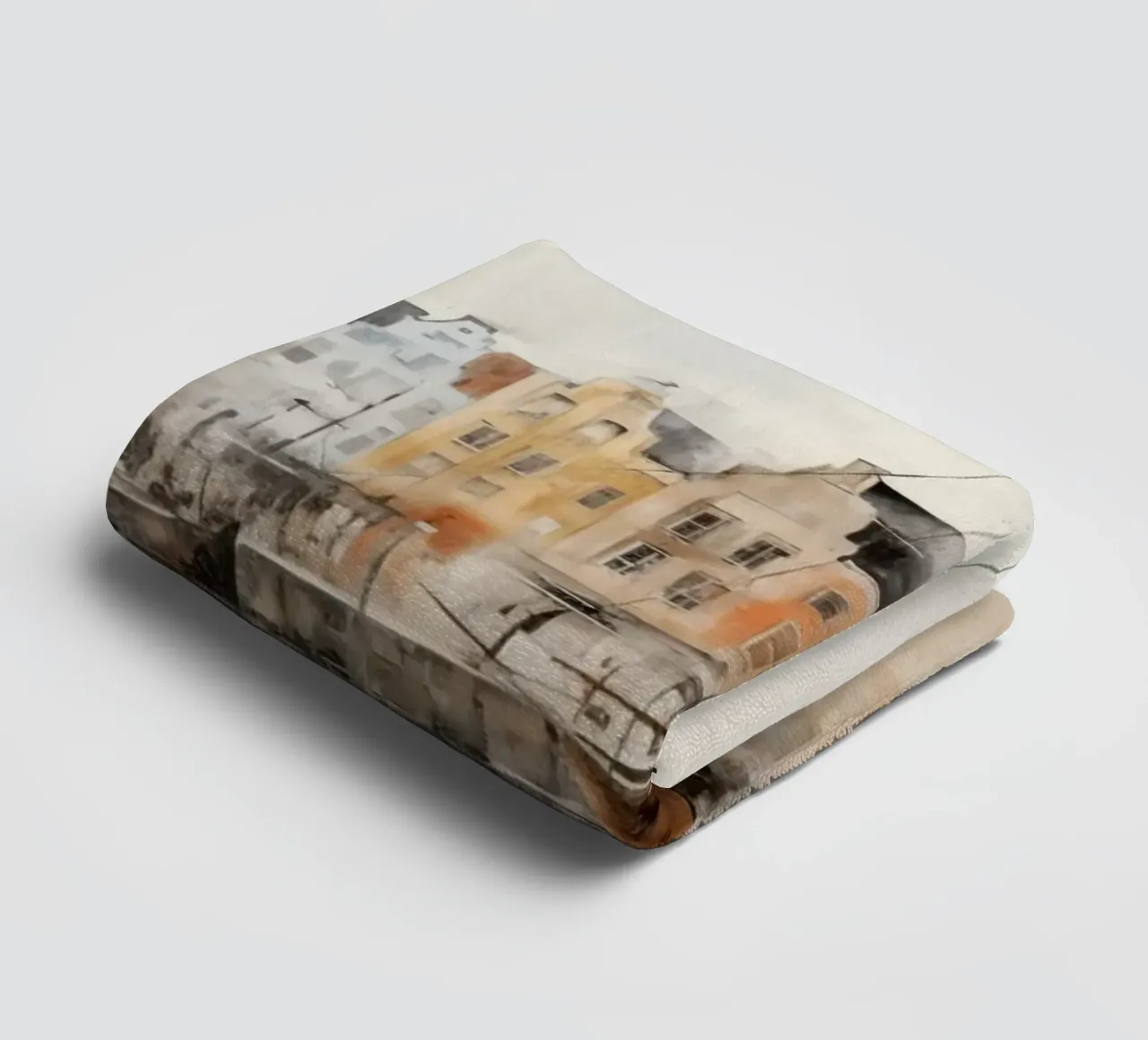Canal building towel by Imagine