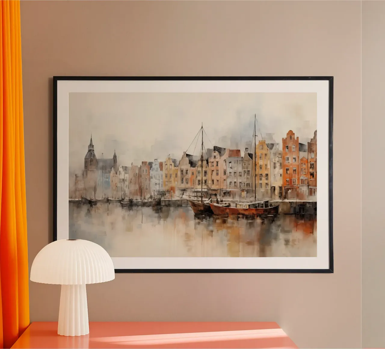 Canal building hahnemühle by Imagine