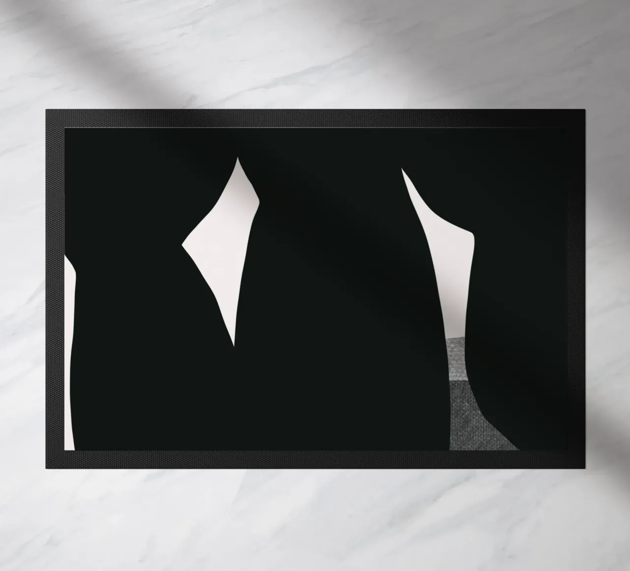 Composizione nera 03 zerbino da Little Dean