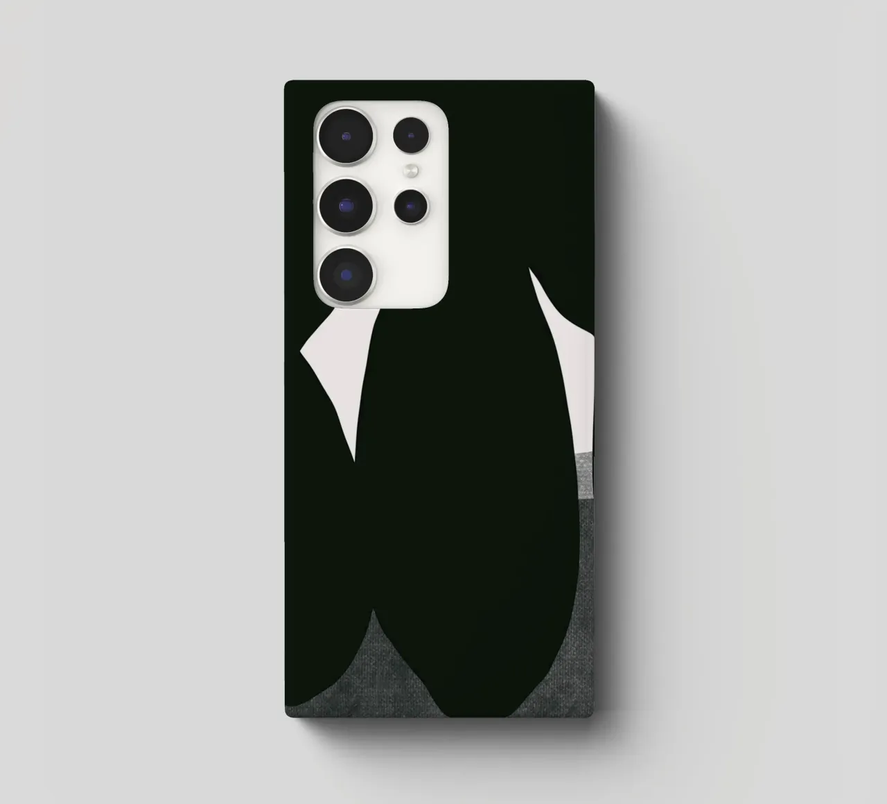 Black composition 03 samsung phone case by Little Dean
