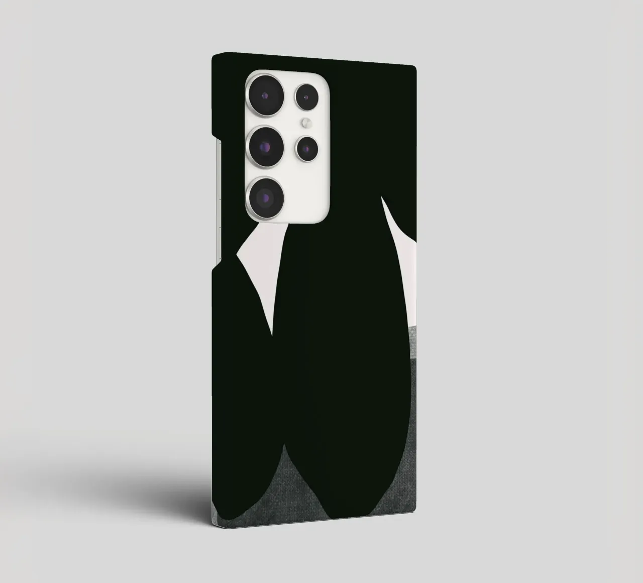 Black composition 03 samsung phone case by Little Dean