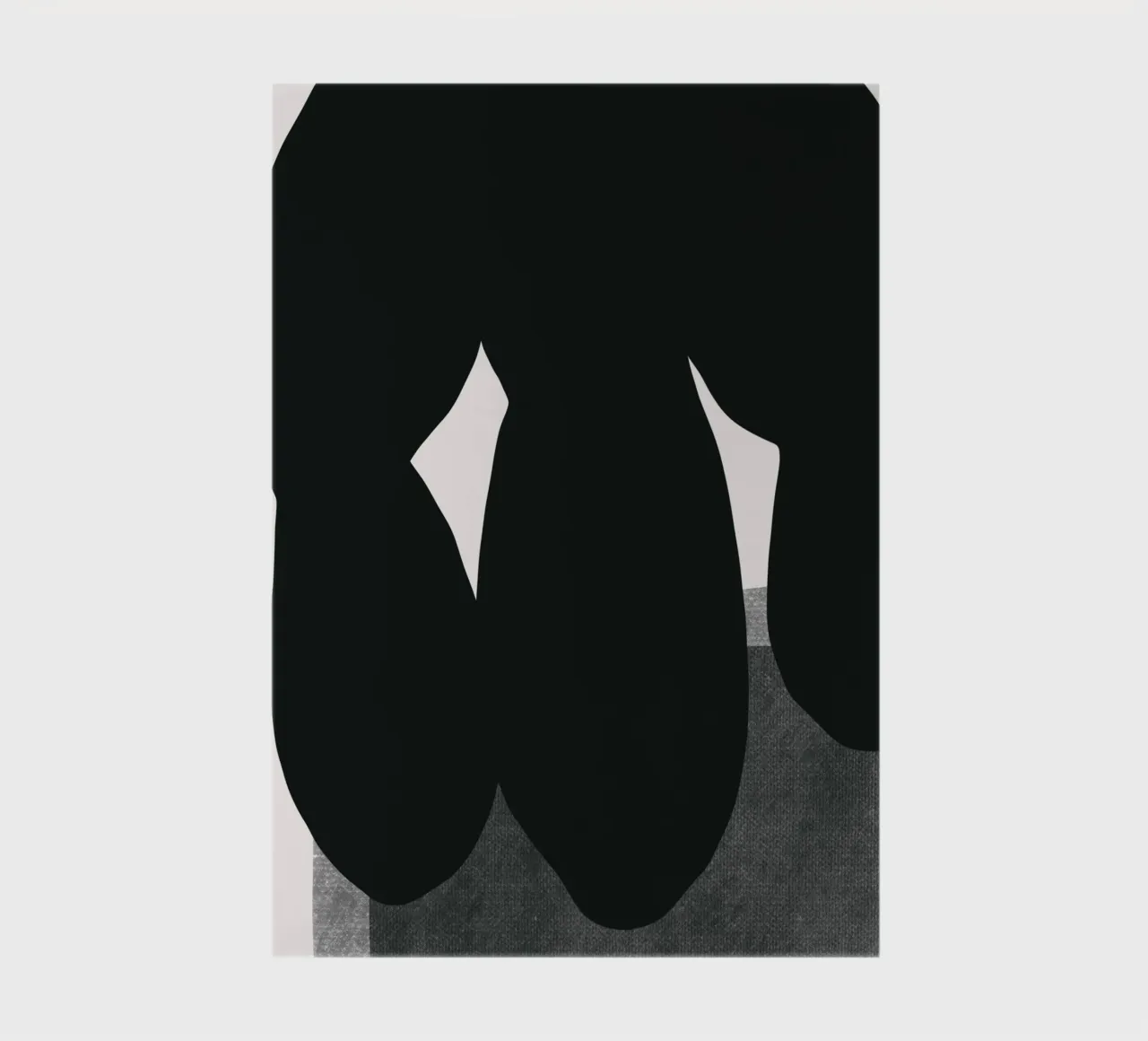 Black composition 03 notebook by Little Dean