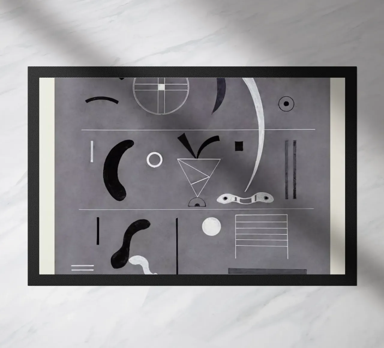 Kandinsky - Four Parts zerbino da Vintage by JUNIQE