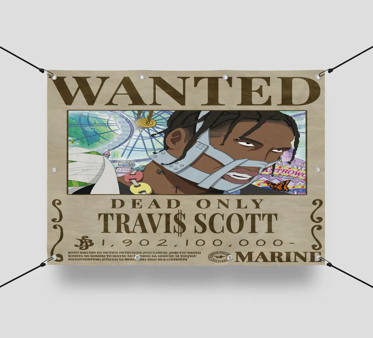 Cercasi Travis Scott telo in pvc da Green