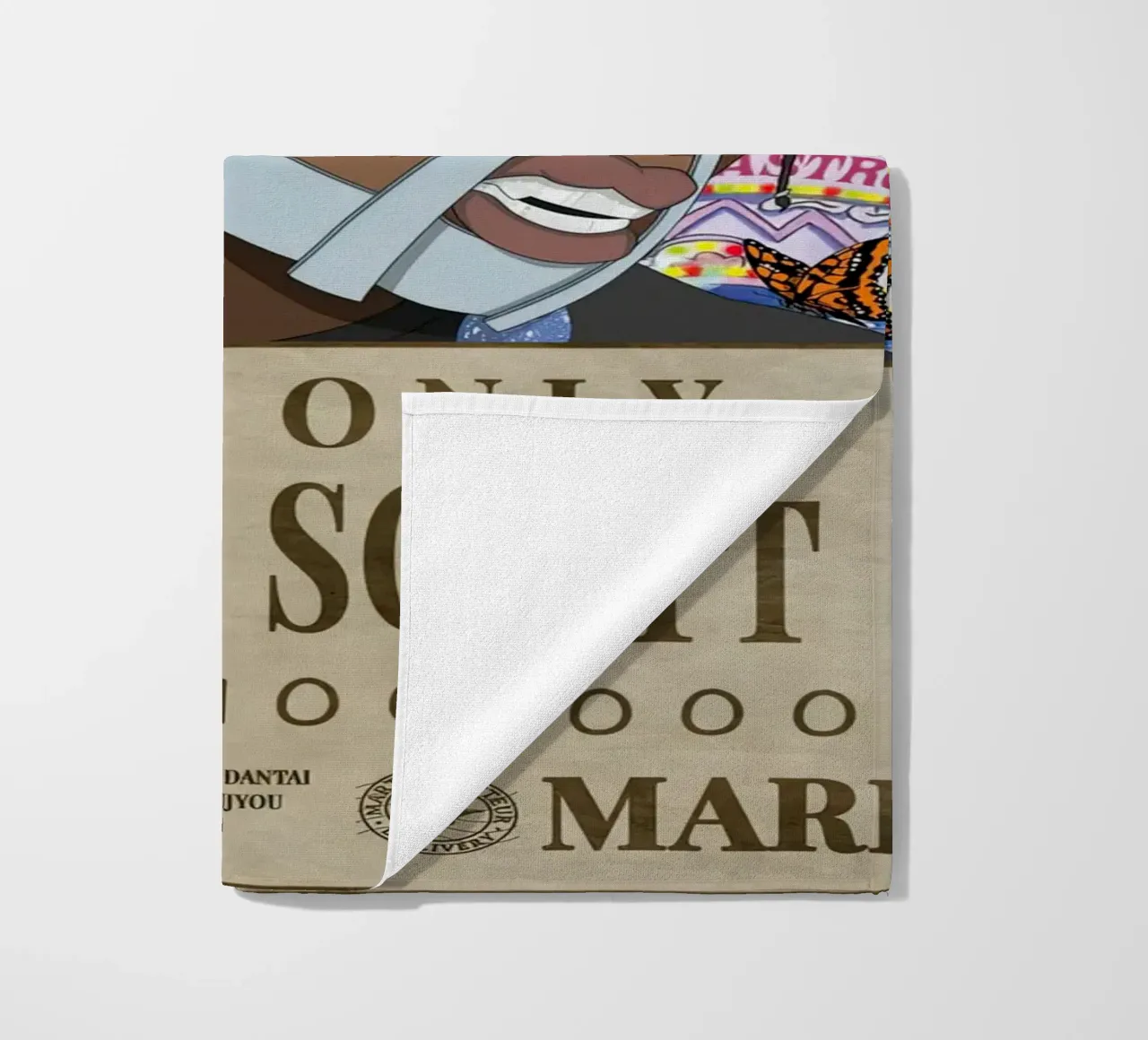 Wanted Travis Scott beach towel by Green