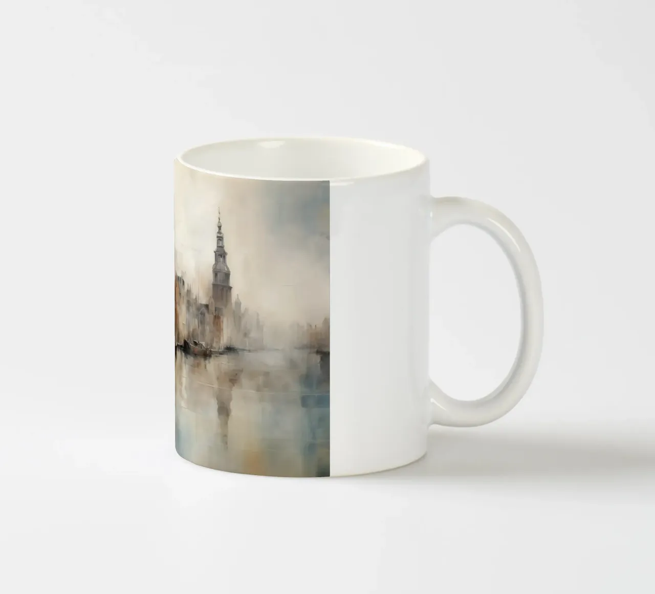 Città portuale tazza in ceramica da Imagine